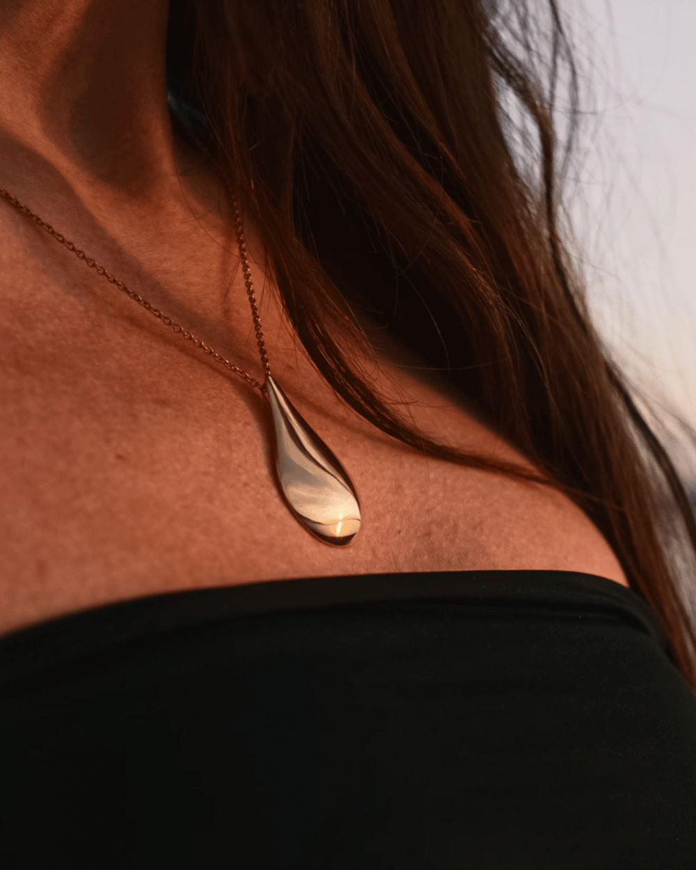 Paket Tårar av Freja Gold - Halsband & Örhängen