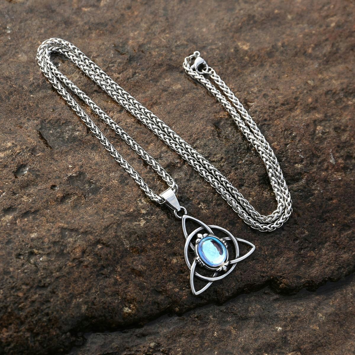 Halskæde Måntriquetra