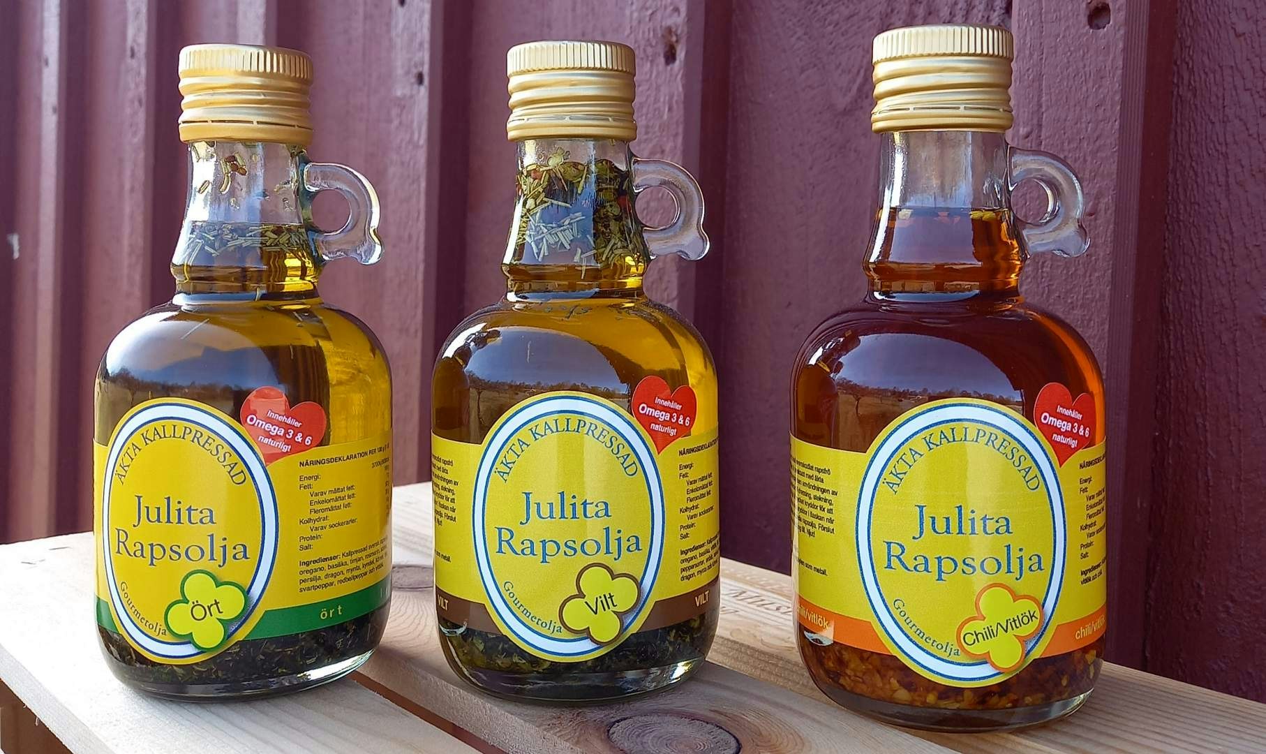 Julita Rapsolja Ört krydda 250 ml