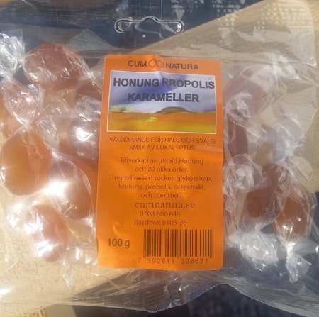 Propolis karameller 100 gram