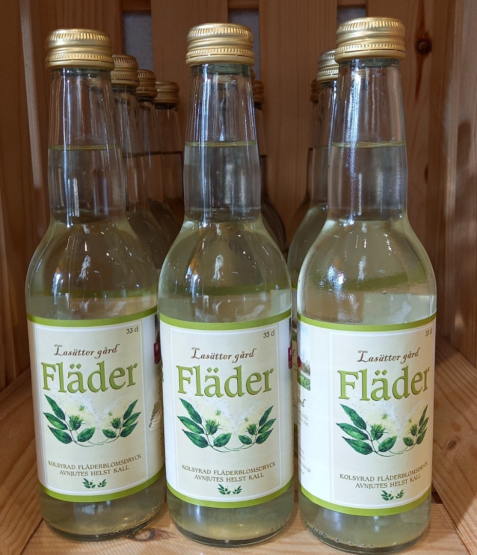 Mousserande Fläderdryck- Lasätter