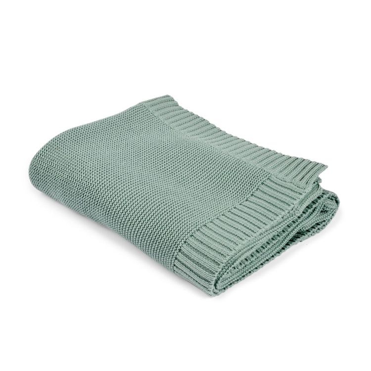 Knitted blanket- flera färger