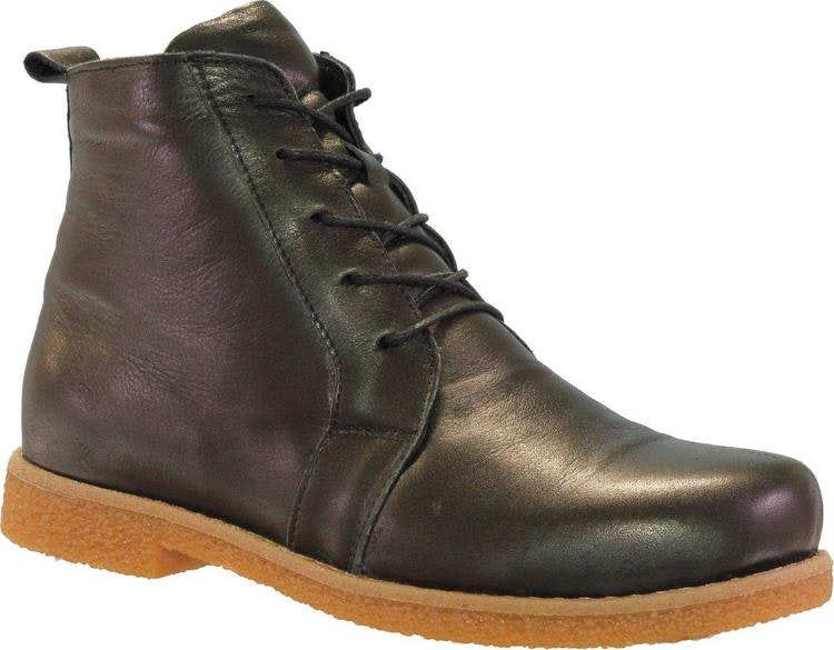 Lace zip boot, Charlotte of Sweden Black