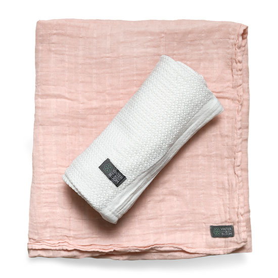 Blanket Soft Grid + Muslin ORGANIC