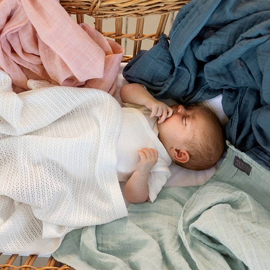 Blanket Soft Grid + Muslin ORGANIC