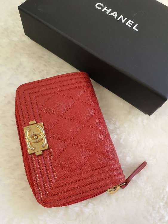 Chanel Pre-owned Boy Zipped Coin Purse