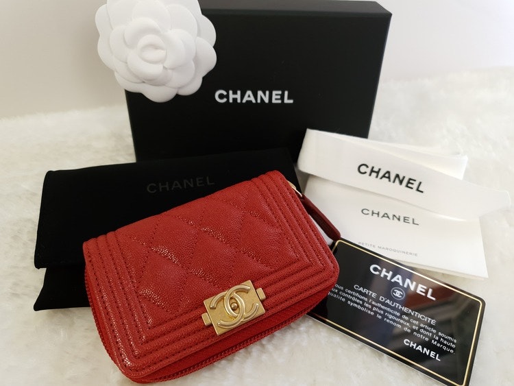 Chanel Pre-owned Boy Zipped Coin Purse