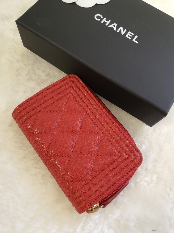 Chanel Pre-owned Boy Zipped Coin Purse