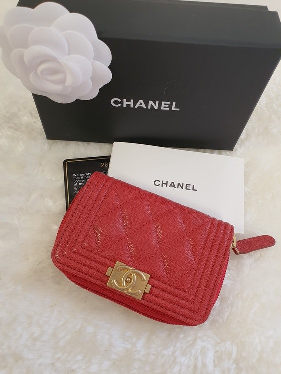 Chanel Pre-owned Boy Zipped Coin Purse