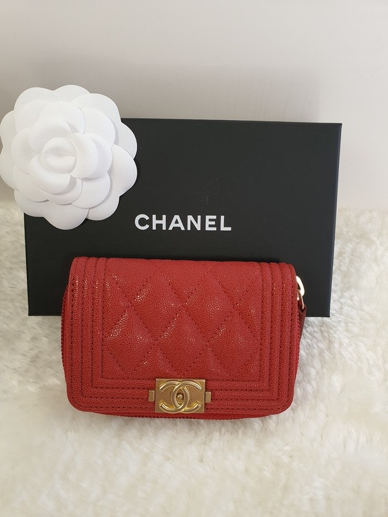 Chanel Pre-owned Boy Zipped Coin Purse