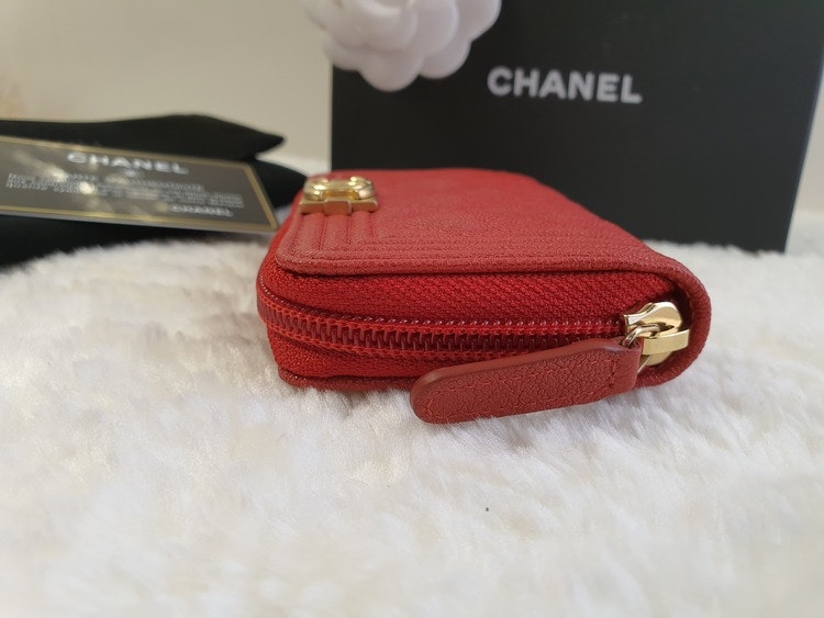 Chanel Pre-owned Boy Zipped Coin Purse