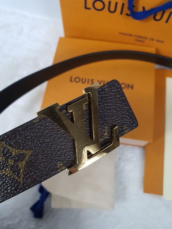 Louis Vuitton Belt INITIALES 30MM REVERSIBLE - TomsBag