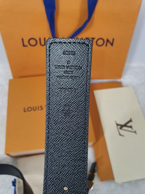 Louis Vuitton 2018 Monogram Initiales 30MM Reversible Belt