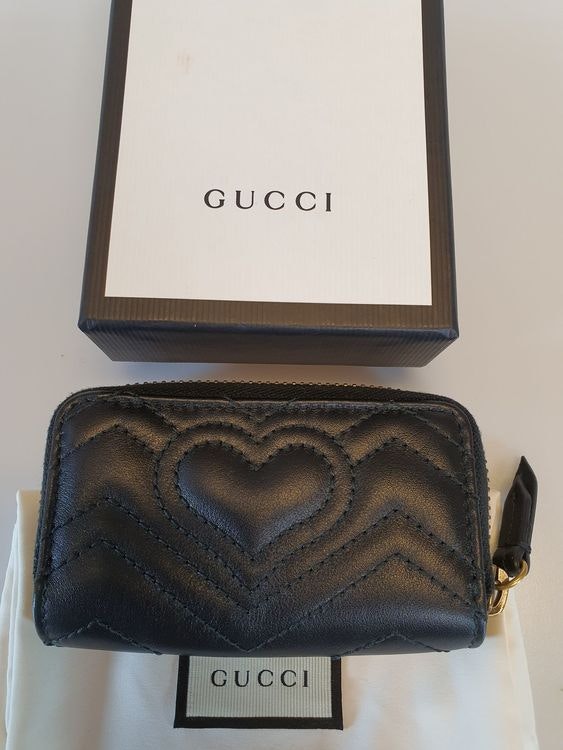 GUCCI Pre-owned GG Marmont Key Case-Black