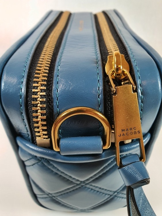 Marc Jacobs - THE Quilted Softshot in Mystic Blue has