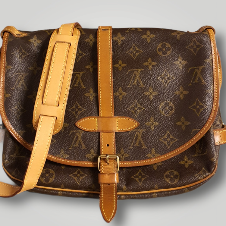 Borsa Louis Vuitton Saumur 30 monogram originale vintage 893FC