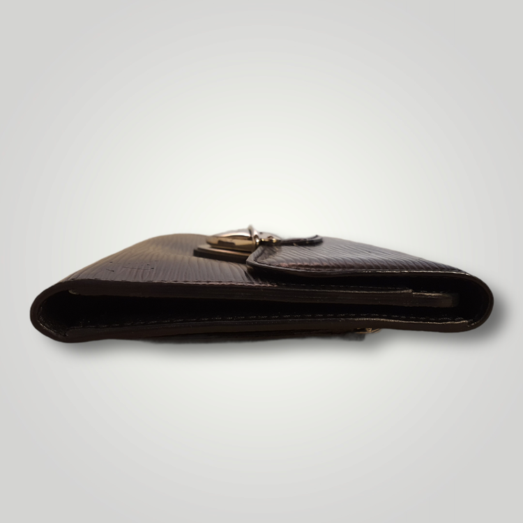 Louis Vuitton Pre-owned Cassis EPI Leather Eugenie in Black SH2021-244