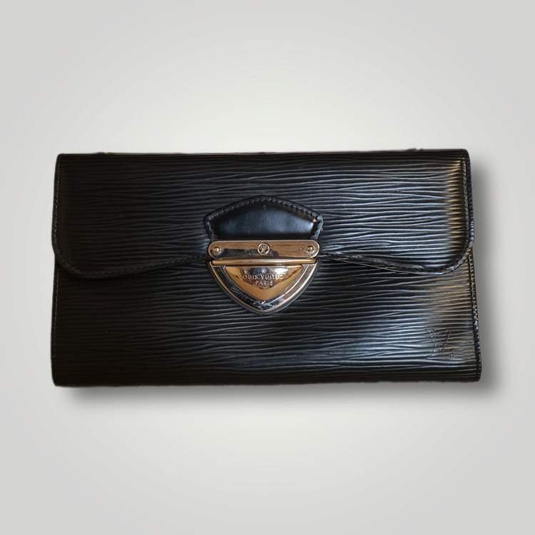 Louis Vuitton Pre-owned Cassis EPI Leather Eugenie in Black SH2021-244