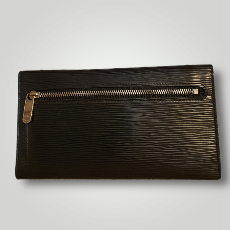 Louis Vuitton Pre-owned Cassis EPI Leather Eugenie in Black SH2021-244