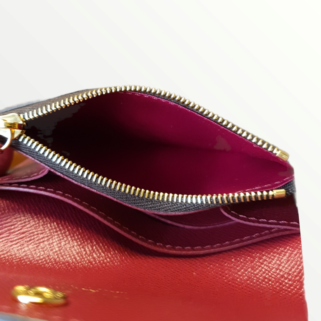Louis Vuitton Pre-owned Rosalie Coin Purse Monogram Fuchsia- SH2021-444