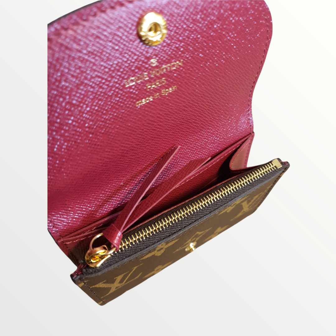 Louis Vuitton Pre-owned Rosalie Coin Purse Monogram Fuchsia- SH2021-444