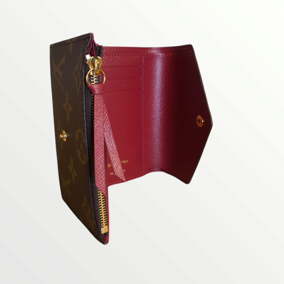 Louis Vuitton Pre-owned Victoria Wallet Monogram Fuschia-SH2021-445
