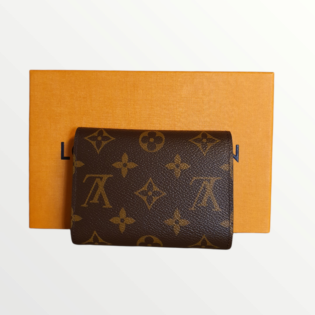 Shop Louis Vuitton MONOGRAM Monogram Unisex Leather Folding Wallet Small  Wallet Logo by jupiter2021