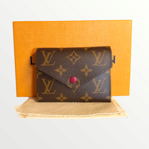 Louis Vuitton Pre-owned Victoria Wallet Monogram Fuschia-SH2021-445