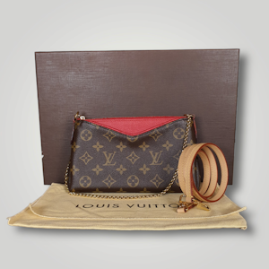 Louis Vuitton Pre-owned Pallas Clutch Monogram-SH22-211