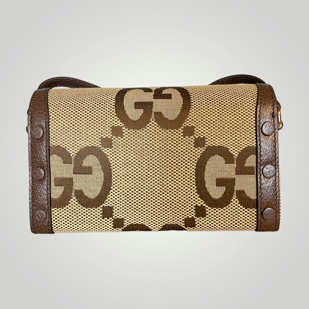 Gucci pre-owned mini Horsebit bag Jumbo GG
