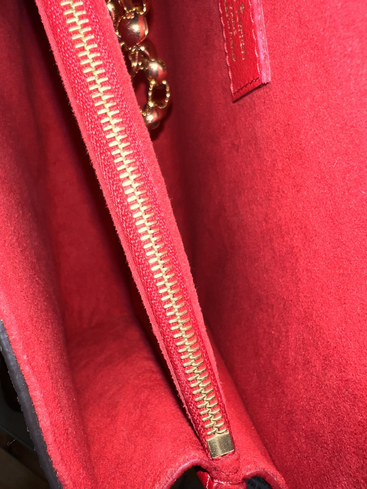 Louis Vuitton Cerise Monogram Canvas and Leather Victoire Bag at 1stDibs