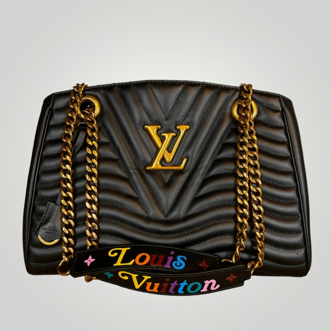 Louis Vuitton Pre-owned Chain Tote New Wave Noir