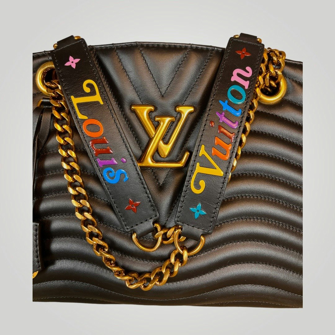 Louis Vuitton Pre-owned Chain Tote New Wave Noir
