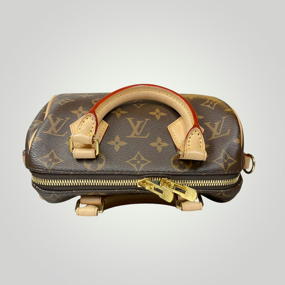 Louis Vuitton Pre-owned Speedy Bandouliere 20 Monogram Black