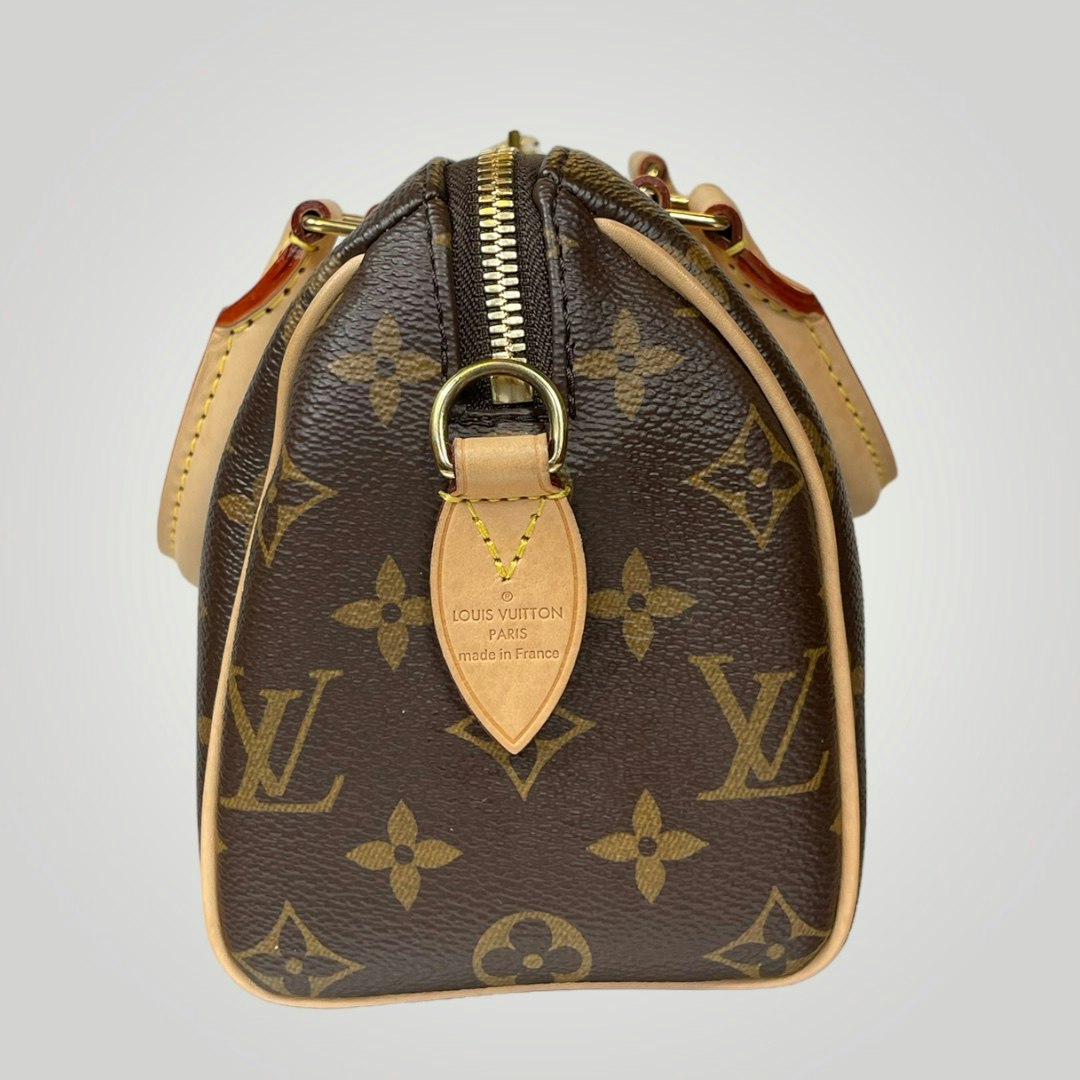 Louis Vuitton Pre-owned Speedy Bandouliere 20 Monogram Black