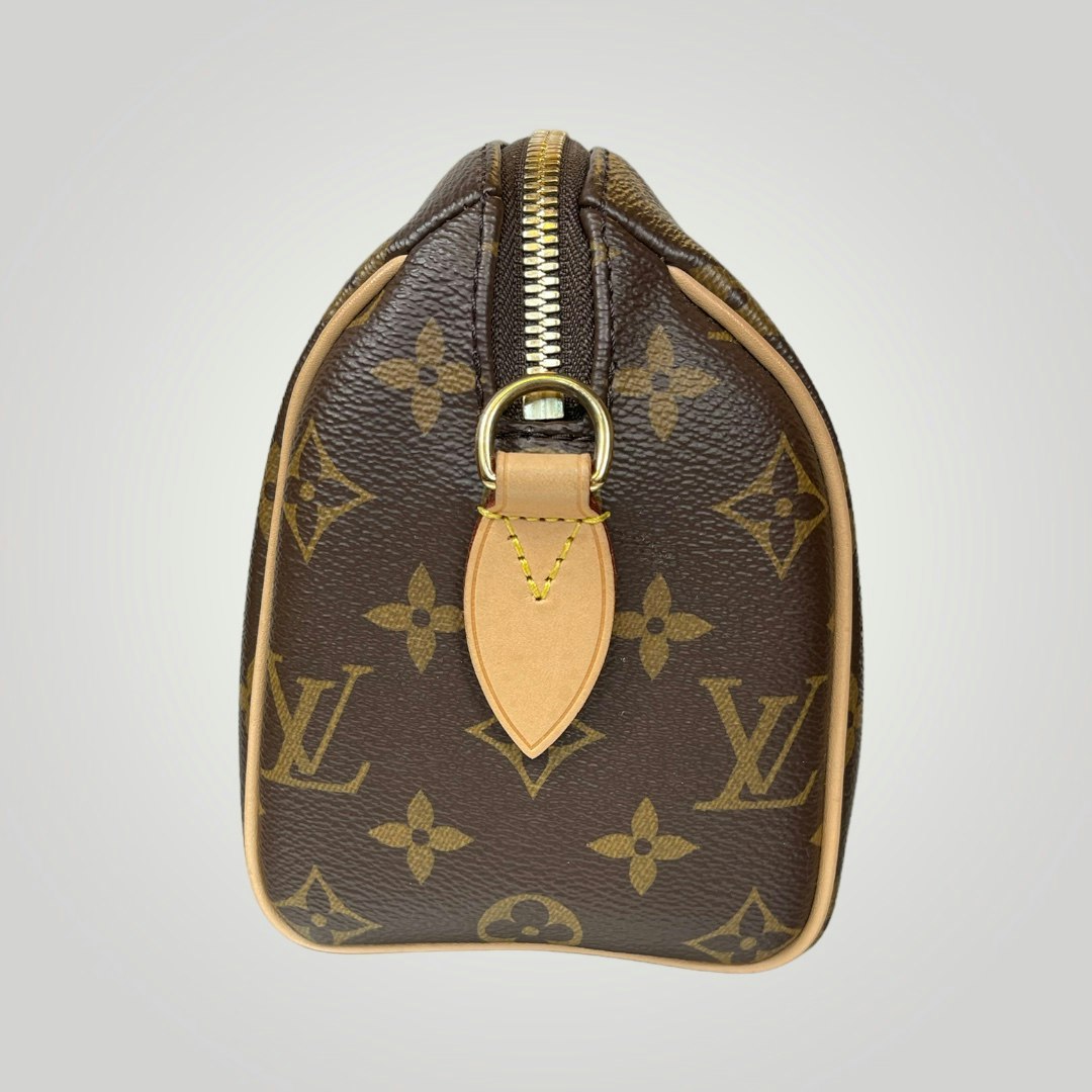 Louis Vuitton Pre-owned Speedy Bandouliere 20 Monogram Black