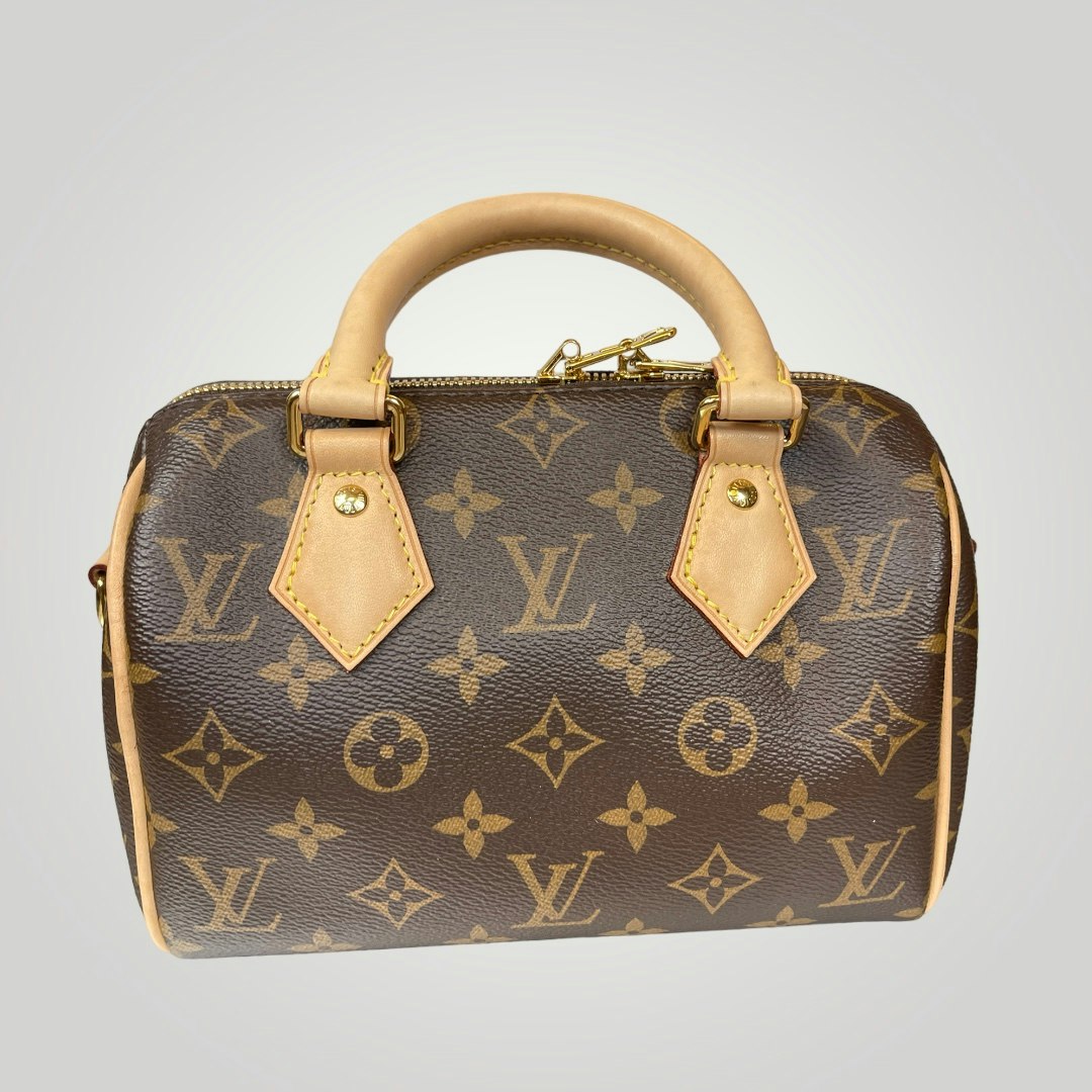 Louis Vuitton Pre-owned Speedy Bandouliere 20 Monogram Black