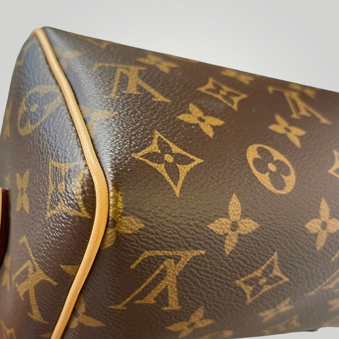 Louis Vuitton Pre-owned Speedy Bandouliere 20 Monogram Black
