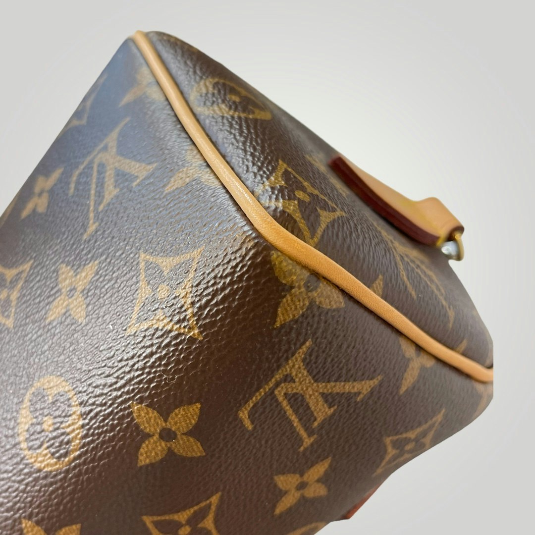 Louis Vuitton Pre-owned Speedy Bandouliere 20 Monogram Black
