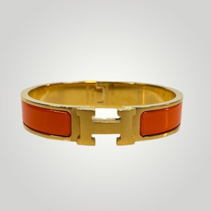 Hermes Pre-owned Clic H Orange