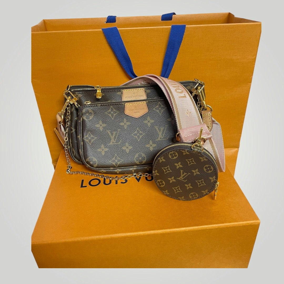 Louis Vuitton Pre-owned Multi Pochette Accesoires Rose Clair