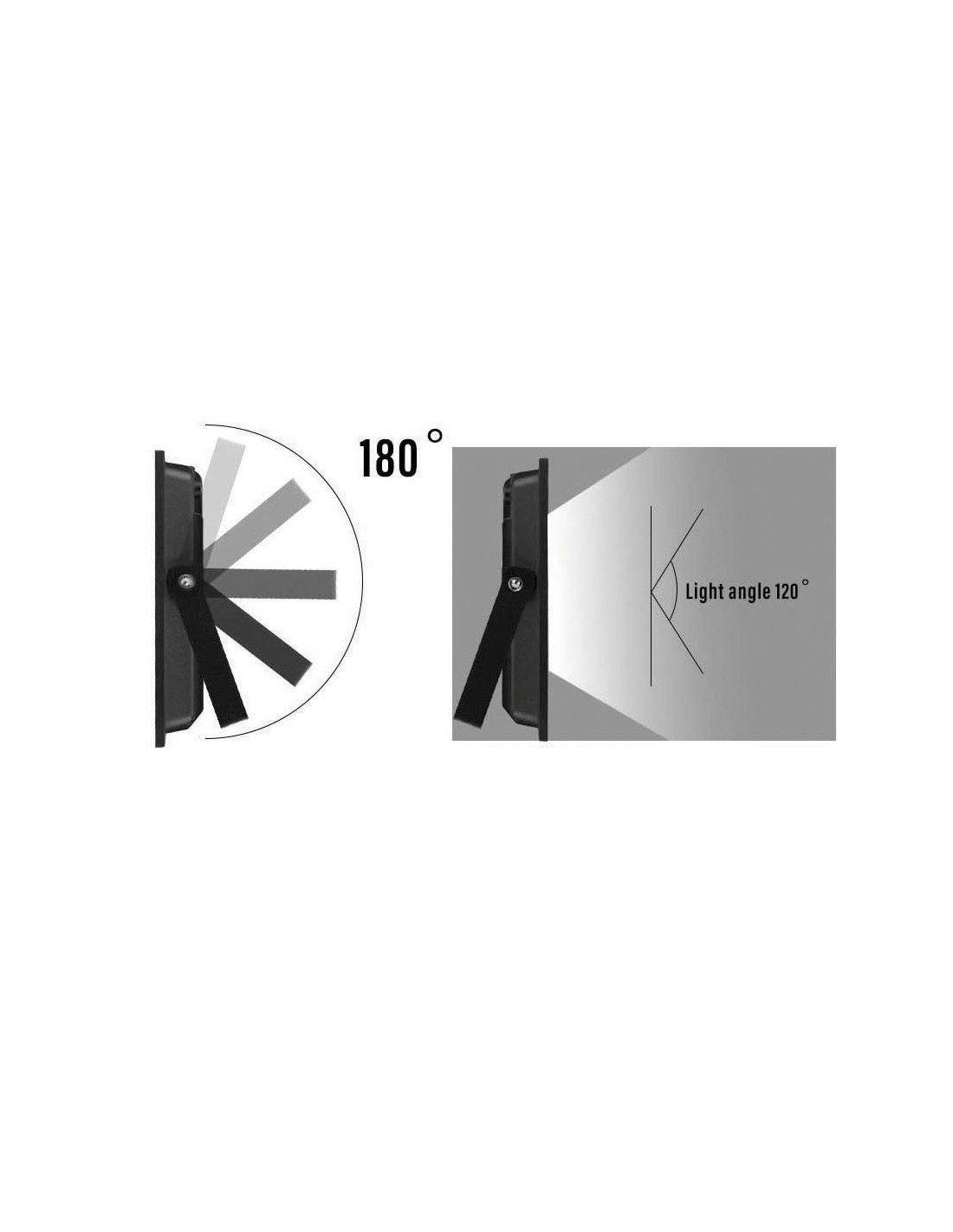 Velamp Strålkastare Sensor 4000 Lumen / 50W - Demoex