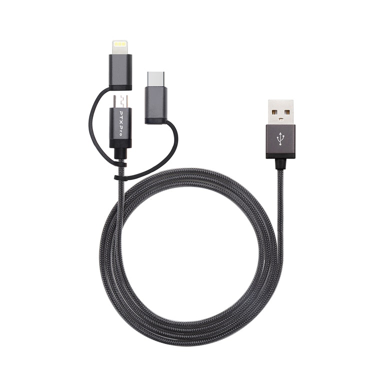 PTX Pro 3 in 1 – Ladd & Sync kabel USB