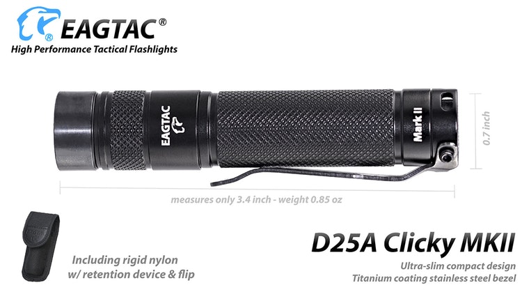 EAGTAC D25A 1AA, 405 Lumen