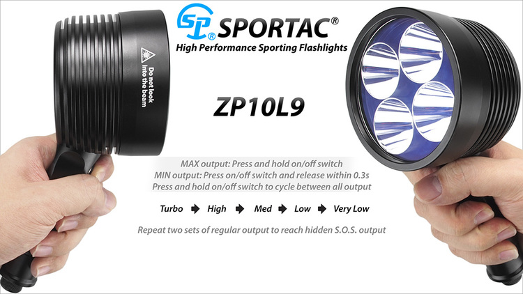 EAGTAC-SPORTAC ZP10L9, 5200LM 12V