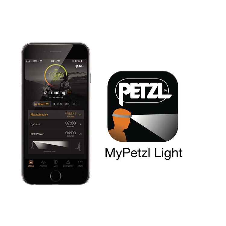 Petzl NAO+ Reactiv Lighting, 750 lumen