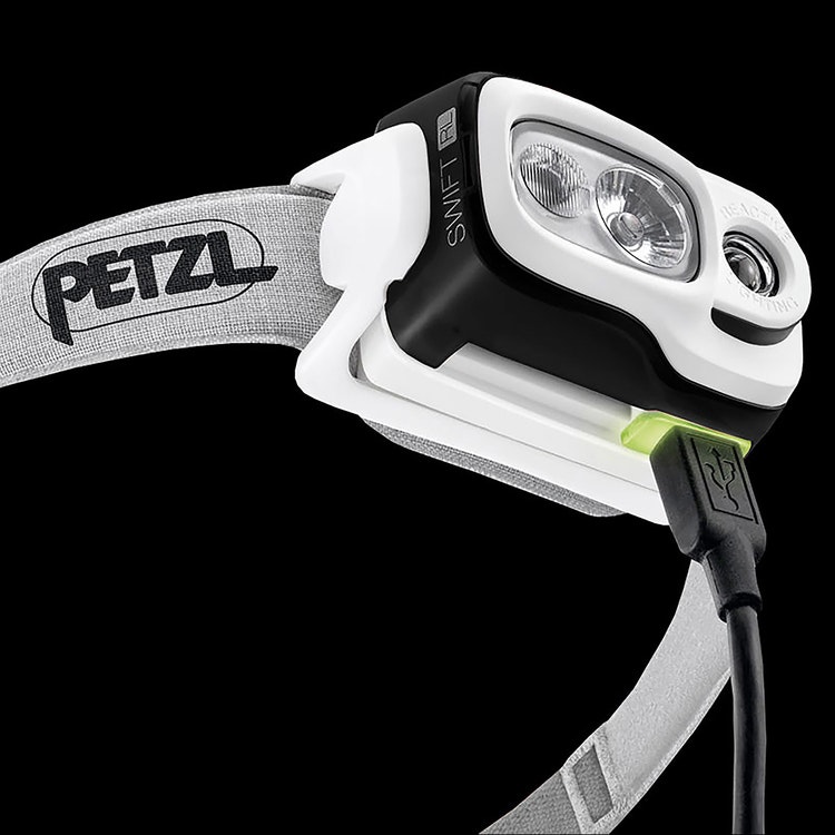 Petzl SWIFT RL Svart, 900 Lumen