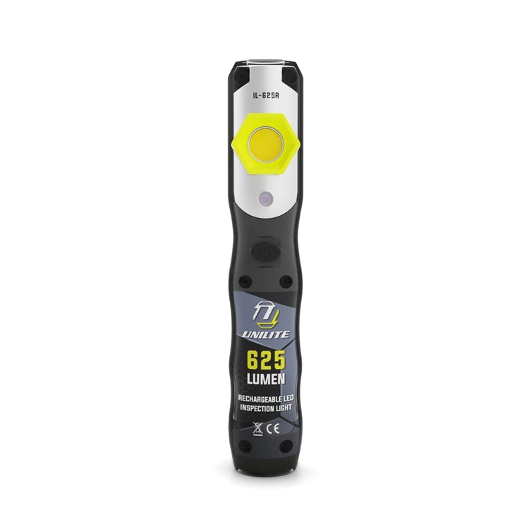 Unilite IL-625R inspektionslampa 625 Lumen + UV USB