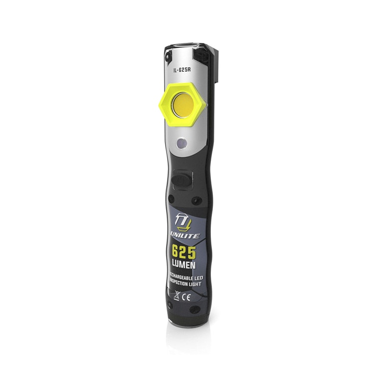 Unilite IL-625R inspektionslampa 625 Lumen + UV USB