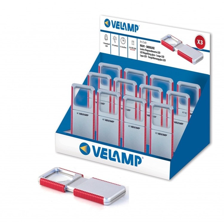 Velamp Förstoringsglas LED